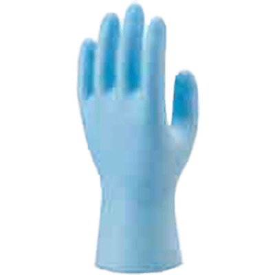 ニトリルゴム製化学防護手袋使いきりタイプ 100枚入 CD700-ショーワグローブ株式会社
