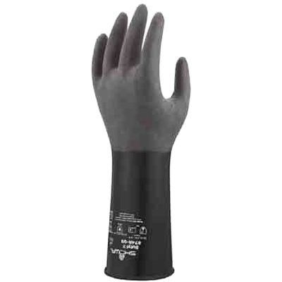 ブチルゴム製化学防護手袋 No.874R-ショーワグローブ株式会社