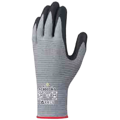耐切創手袋 制電フォルテックス ニトリルパーム手袋 AC800-ショーワグローブ株式会社