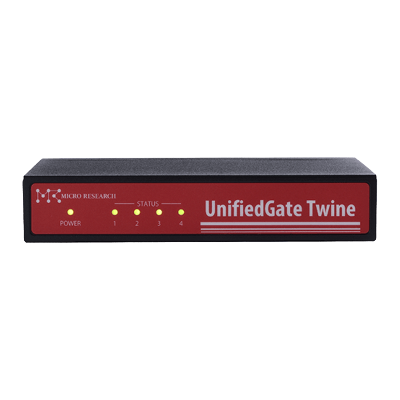 プロトコルフリーなレイヤー2VPN装置拠点間HUBUnifiedGateTwine MR-UGT61-株式会社マイクロリサーチ