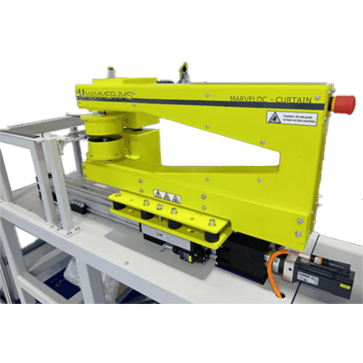 非接触・非破壊・非放射線 インライン電極シート目付量・膜厚測定機 MARVELOC-CURTAIN-C-株式会社エーディーエステック