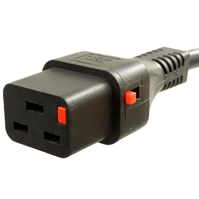 抜け防止 C19ロック電源ケーブル-エイム電子株式会社