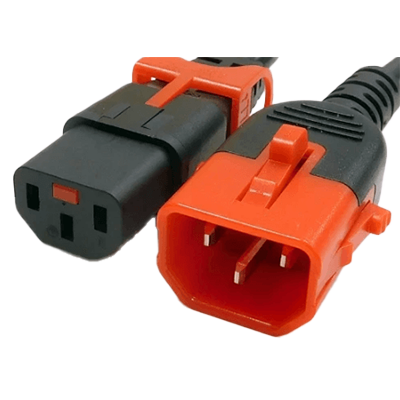 抜け防止 ダブルロック電源ケーブル-エイム電子株式会社