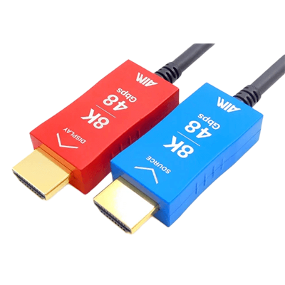 8K対応 HDMI光ケーブル AVC-8KLC-エイム電子株式会社