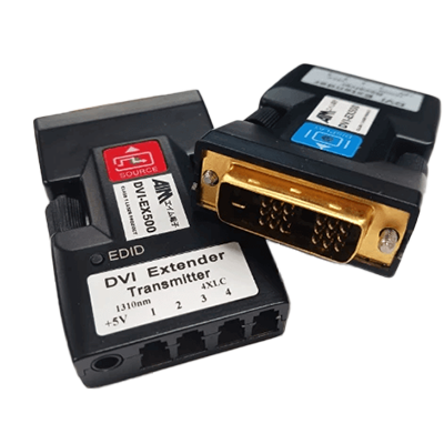 DVIケーブル DVI 光エクステンダー DVI-EX500-エイム電子株式会社