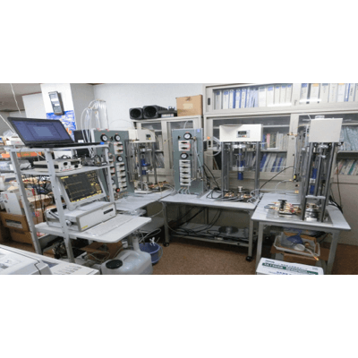 自動汎用三軸試験システム 三連三軸試験装置 SH3535-株式会社濱田電機