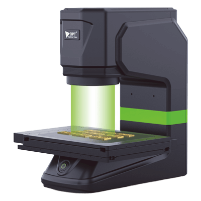 オペレーターのスキルレベルに左右されずワンクリックで製品の測定を完了 ワンクリック測定器 SmartFlash3020-トヤマ商事株式会社