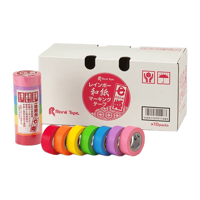 和紙 マーキング用 マーキングテープ #155RB七姫-リンレイテープ株式会社