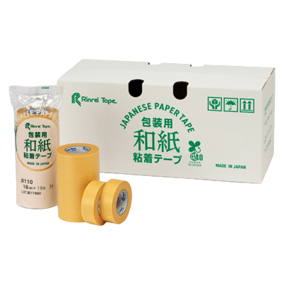 和紙 包装用 和紙粘着テープ-リンレイテープ株式会社