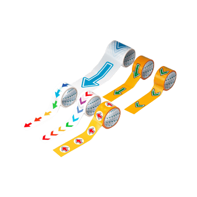 PE・PETテープ 養生用テープ やじるし君 #655YJ-リンレイテープ株式会社