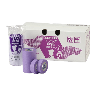 和紙 建築用 和紙マスキングテープ #161藤乃-リンレイテープ株式会社