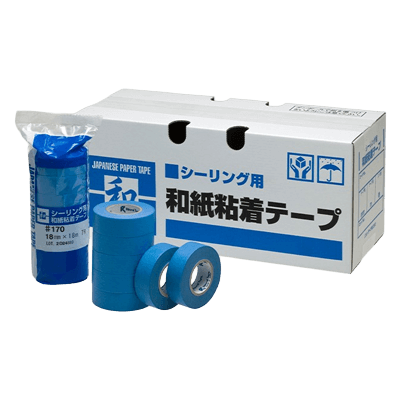 和紙 シーリング用 和紙マスキングテープ #170-リンレイテープ株式会社
