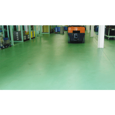 着色系防塵床 水性エポキシ樹脂系 セラレジンAF-美州興産株式会社