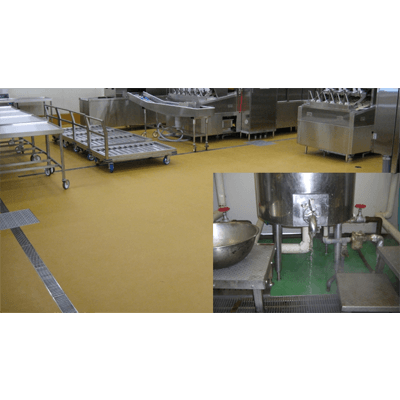 耐熱・耐久床 水硬性ウレタンコンクリート系 セラレジンUW-美州興産株式会社