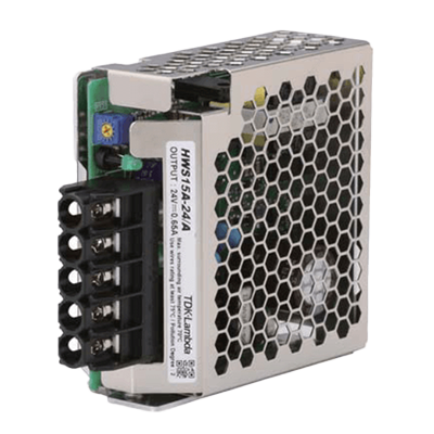 24V DC電源を最大15台まで供給可能 直流電源装置 HWS15A-24/A-株式会社山本電機製作所