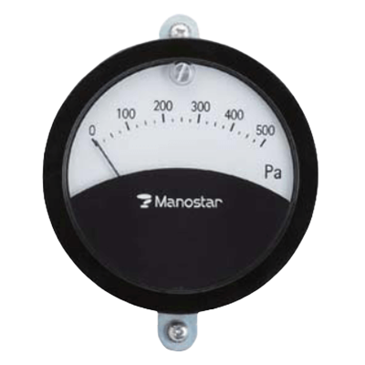 マノスターゲージ フラットタイプ微差圧計/小型微差圧計-株式会社山本電機製作所