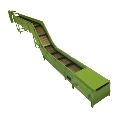 スクラップコンベヤー スクラップの集中＆長距離搬送コンベヤーの決定版 FSシリーズ FS-56-榎本ビーエー株式会社