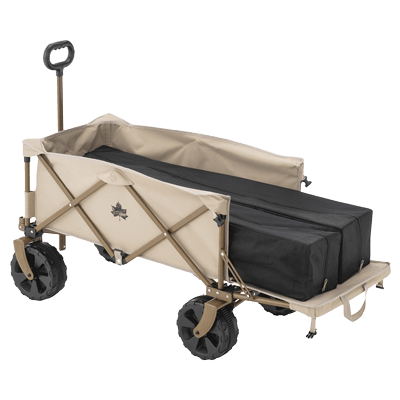 Tradcanvas 丸洗い長いモノOKキャリーカート-株式会社ロゴスコーポレーション