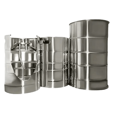 中型容器 (複合、単一、ライニング) SUS加圧キャニスター容器-マノック工業株式会社