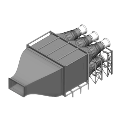 大型風洞装置 (建築風洞、境界層風洞、屋外対応型風洞等) 耐久風洞 (屋外対応型)-株式会社ながれ技術研究所