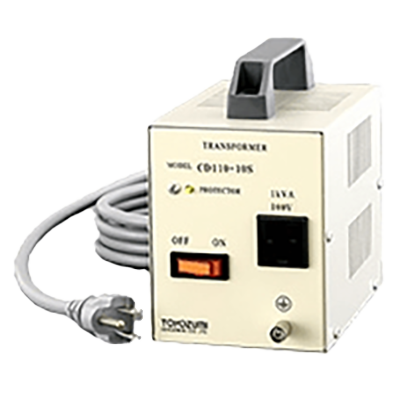 ポータブル/ハンディ 持ち運び可能なステップアップトランス、ステップダウントランス 110～240V/100V CD-Sシリーズ-豊澄電源機器株式会社
