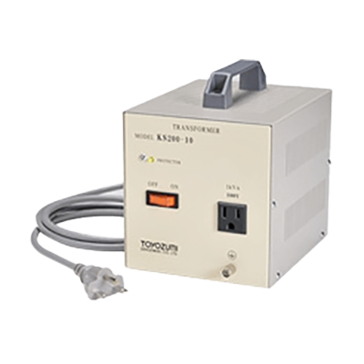ポータブル/ハンディ 持ち運び可能なステップアップトランス、ステップダウントランス 国内設備 200V/110V KSシリーズ-豊澄電源機器株式会社