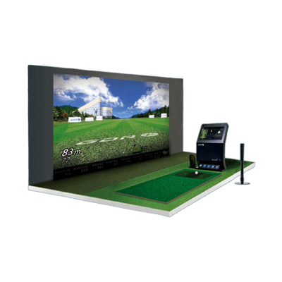 シミュレーションゴルフ機器 インドア練習・レッスンに特化したシミュレーター GDR Plus-GOLFZON Japan株式会社
