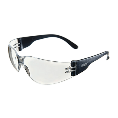 保護めがね クリアな視界と優れた保護のためのデザイン Dräger X-pect® スペクタクル形保護めがね-ドレーゲルジャパン株式会社