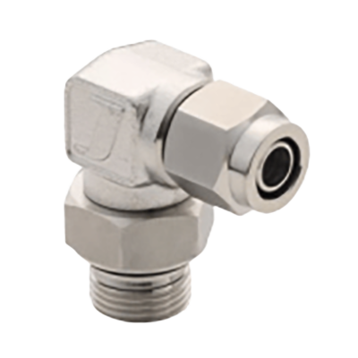 ポジショナブルエルボ (フッ素・ナイロンチューブ用)-川島商事株式会社