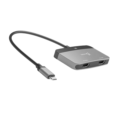 ディスプレイアダプター USB-C 8K MSTデュアルHDMIアダプター-加賀ソルネット株式会社