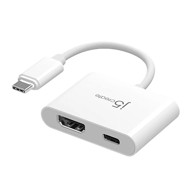ディスプレイアダプター USB-C to HDMI+PD 2in1 マルチアダプター (iPhone15以降対応)-加賀ソルネット株式会社