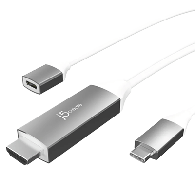 ディスプレイアダプター USB-C ディスプレイケーブル-j5create