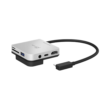 USB™ハブ・マルチハブ USB-C マルチアダプター (iPad Pro取付パッド付属)-加賀ソルネット株式会社