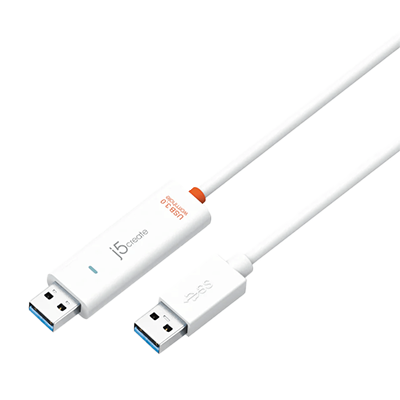 USB™ケーブル ワームホールスイッチリンクケーブル (Windows/Mac対応USB3.0転送速度)-加賀ソルネット株式会社