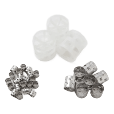 不規則充填物 ポールリング Φ12.7×12.7×0.4-トウトクエンジ株式会社