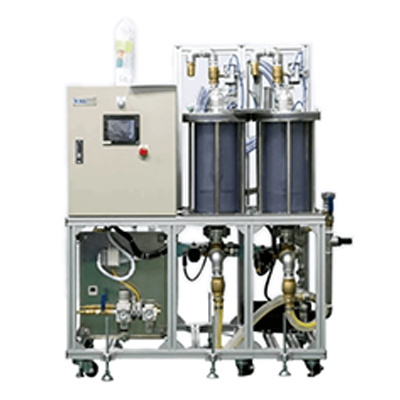 精密クーラントろ過システム E4F200D型-濾過精工株式会社