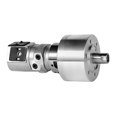 高速中実スリム型回転油圧シリンダー チェックバルブ内臓+近接スイッチ取付け可能型 (YAST-S)-SEOAM機械工業株式会社