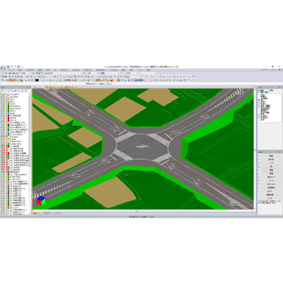 道路 交差点設計 for V-nasClair-株式会社エムティシー