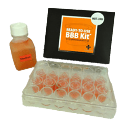 脳内移行性検定特化型 (低分子から巨大分子・細胞まで) サル型BBBキットTM MBT-24H-ファーマコセル株式会社