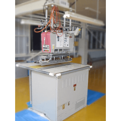 溶着 懸架式ハイブリッド式高周波ウェルダー CANEST-8U-スズキマシンリエンジニアリング株式会社