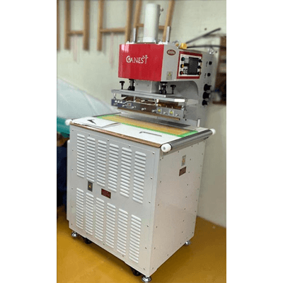 溶着 大型フトコロ仕様 ハイブリッド式高周波ウェルダー CANEST-5U-スズキマシンリエンジニアリング株式会社