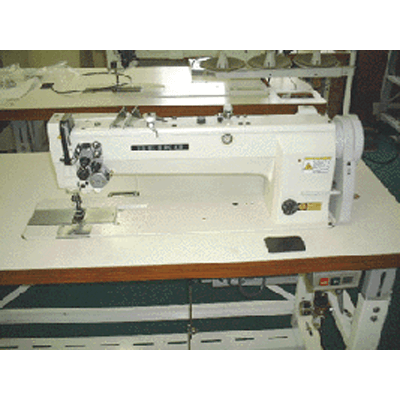 テントシートサイン向けミシン 2本針総合送りミシン-スズキマシンリエンジニアリング株式会社