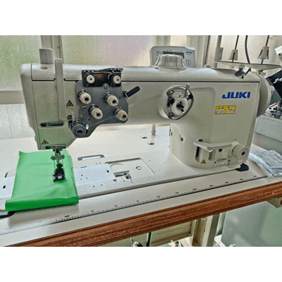 テントシートサイン向けミシン セミロングアーム1/2本針上下送り LU-2810/2860-スズキマシンリエンジニアリング株式会社