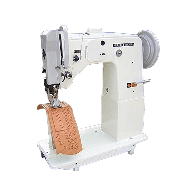 とても厚い物/無機繊維向けミシン ポスト型千鳥上下送り-スズキマシンリエンジニアリング株式会社