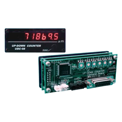 静電エンコーダ 超小型・実用性重視 高速表示カウンタ UDC-08-株式会社青電舎