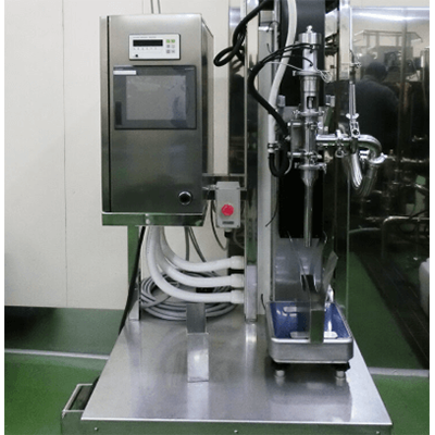 少量多品種の充填に最適 ハイブリッド式 半自動簡易型充填機 MSF-01-株式会社メカトロシステムサービス