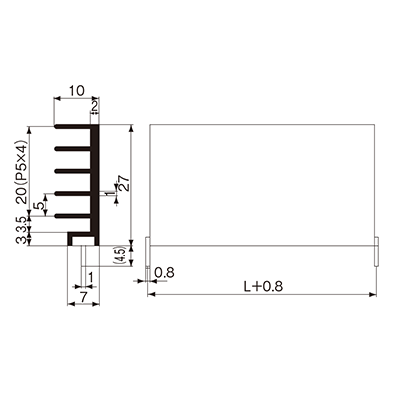 プリント基板用プレート型ヒートシンク PT series-株式会社丸三電機