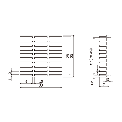LSI用ヒートシンク LE series-株式会社丸三電機