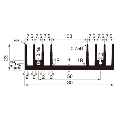 マルチタイプヒートシンク M series-株式会社丸三電機