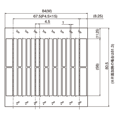 大型半導体用 (強制空冷・水冷用) 強制空冷用ヒートシンク KH series-株式会社丸三電機